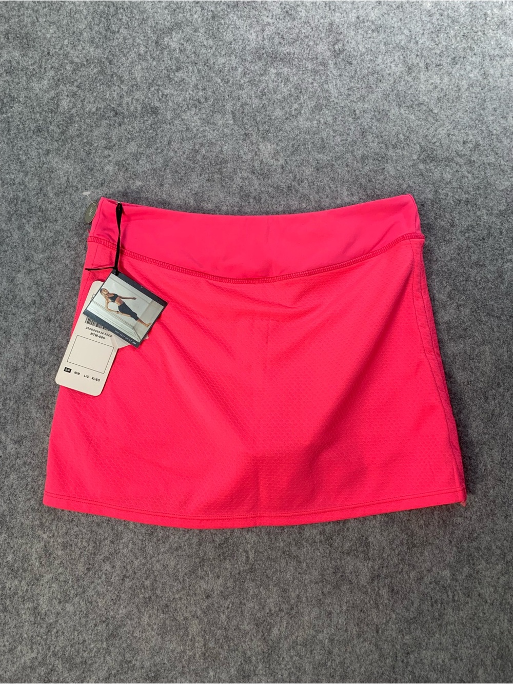 Women's Bright Pink Athletic Skort